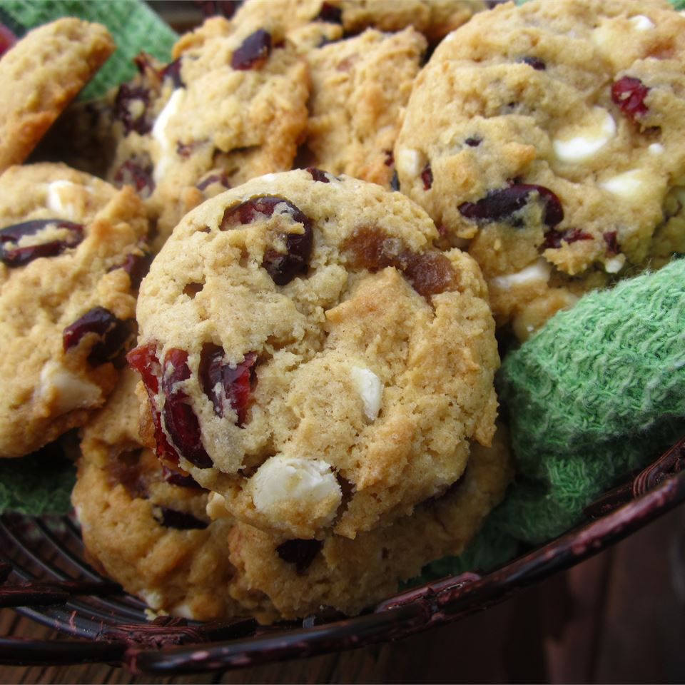 Cranberry White Chocolate Cookies