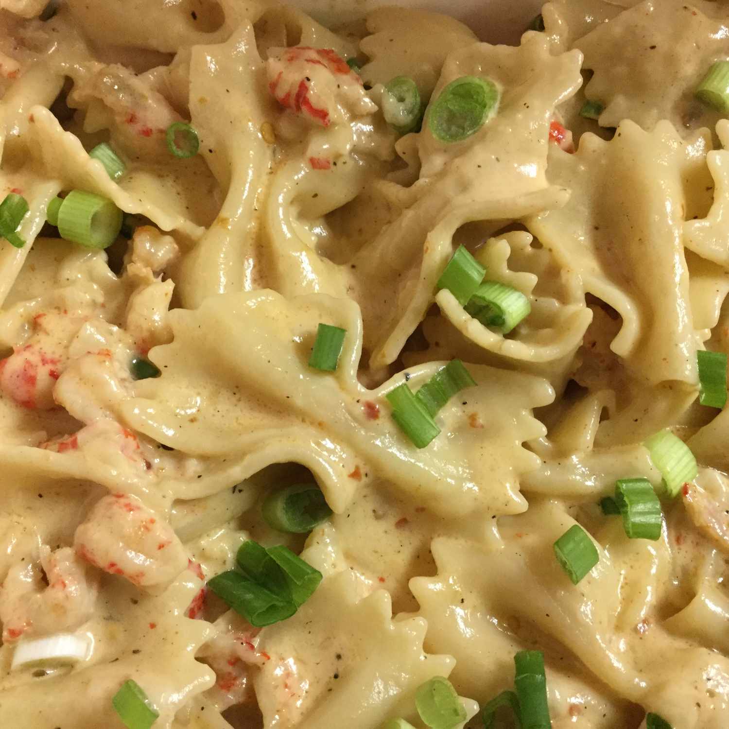 Crawfish Pasta with Garlic and Spice