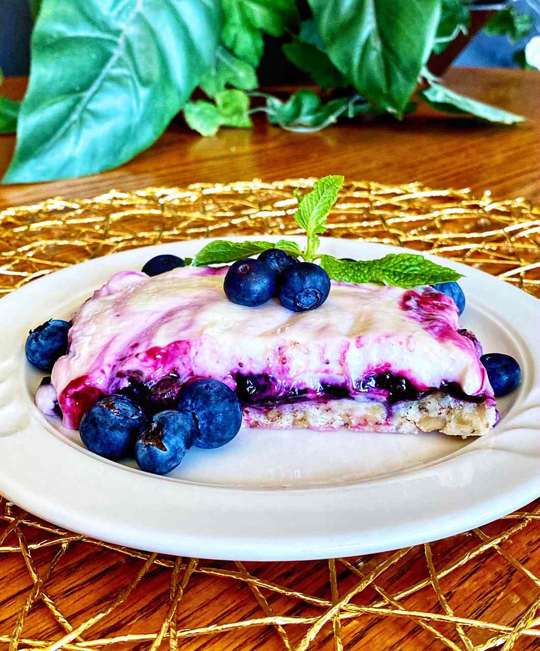 Cream Cheese Blueberry Pie