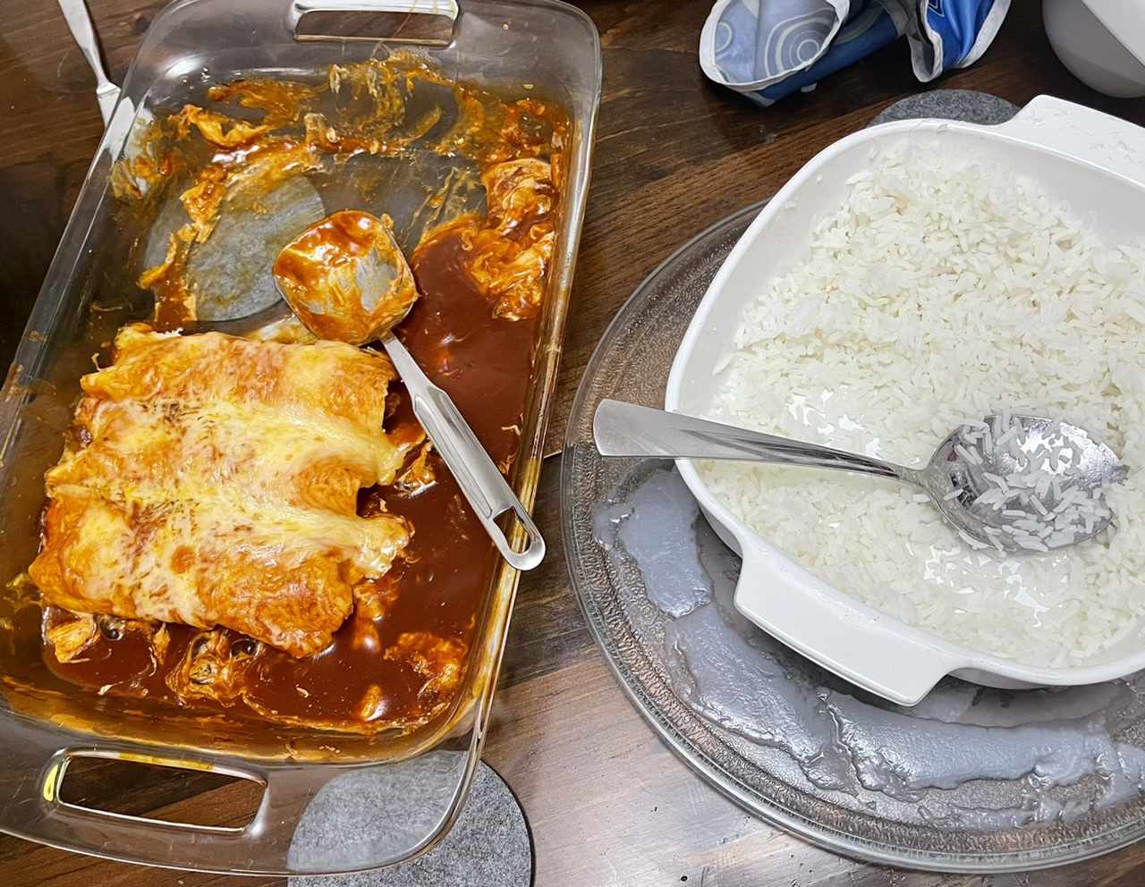 Cream Cheese Chicken Enchiladas