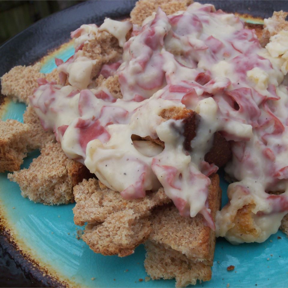 Creamed Chipped Beef on Toast