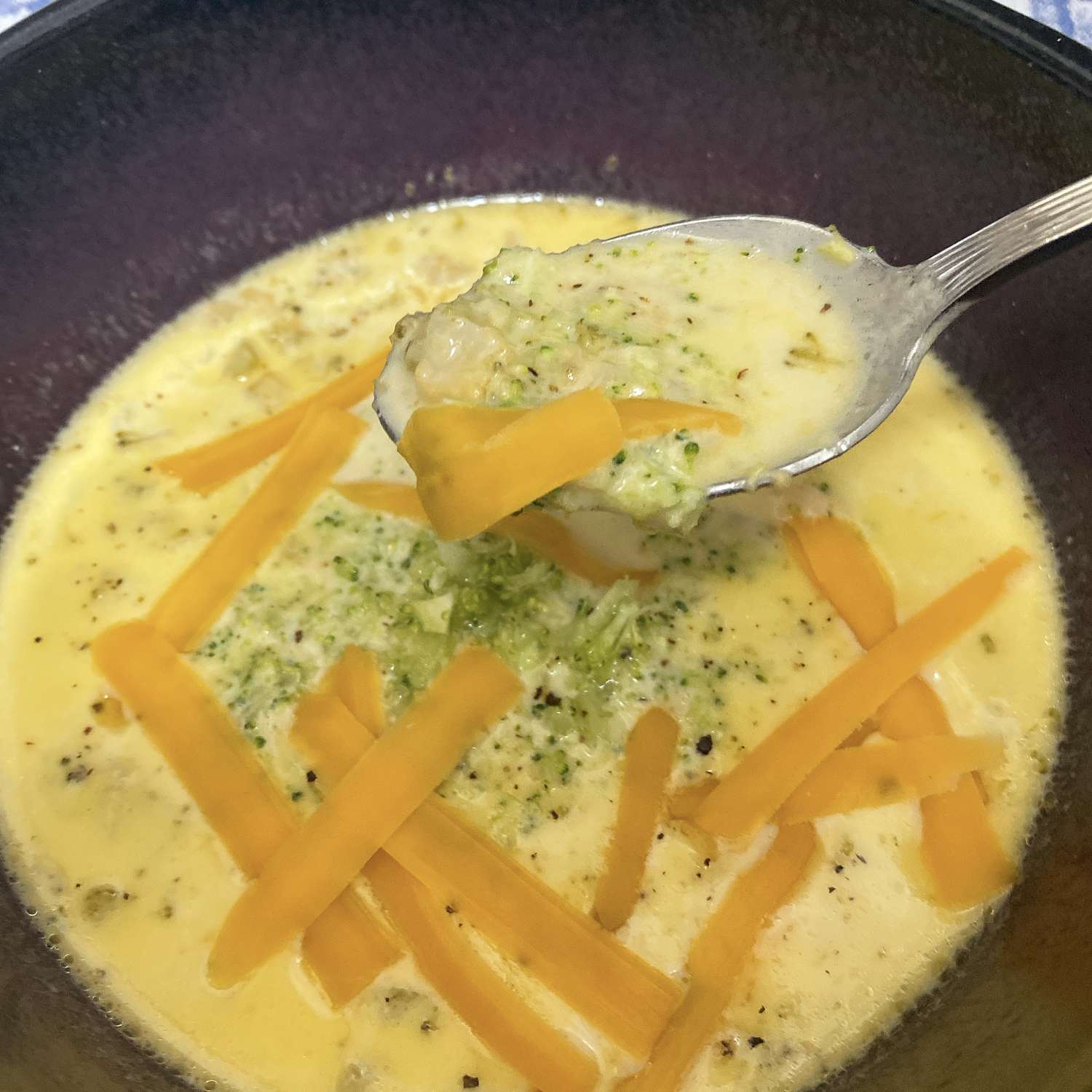 Creamy Broccoli Cheese Soup in Instant Pot