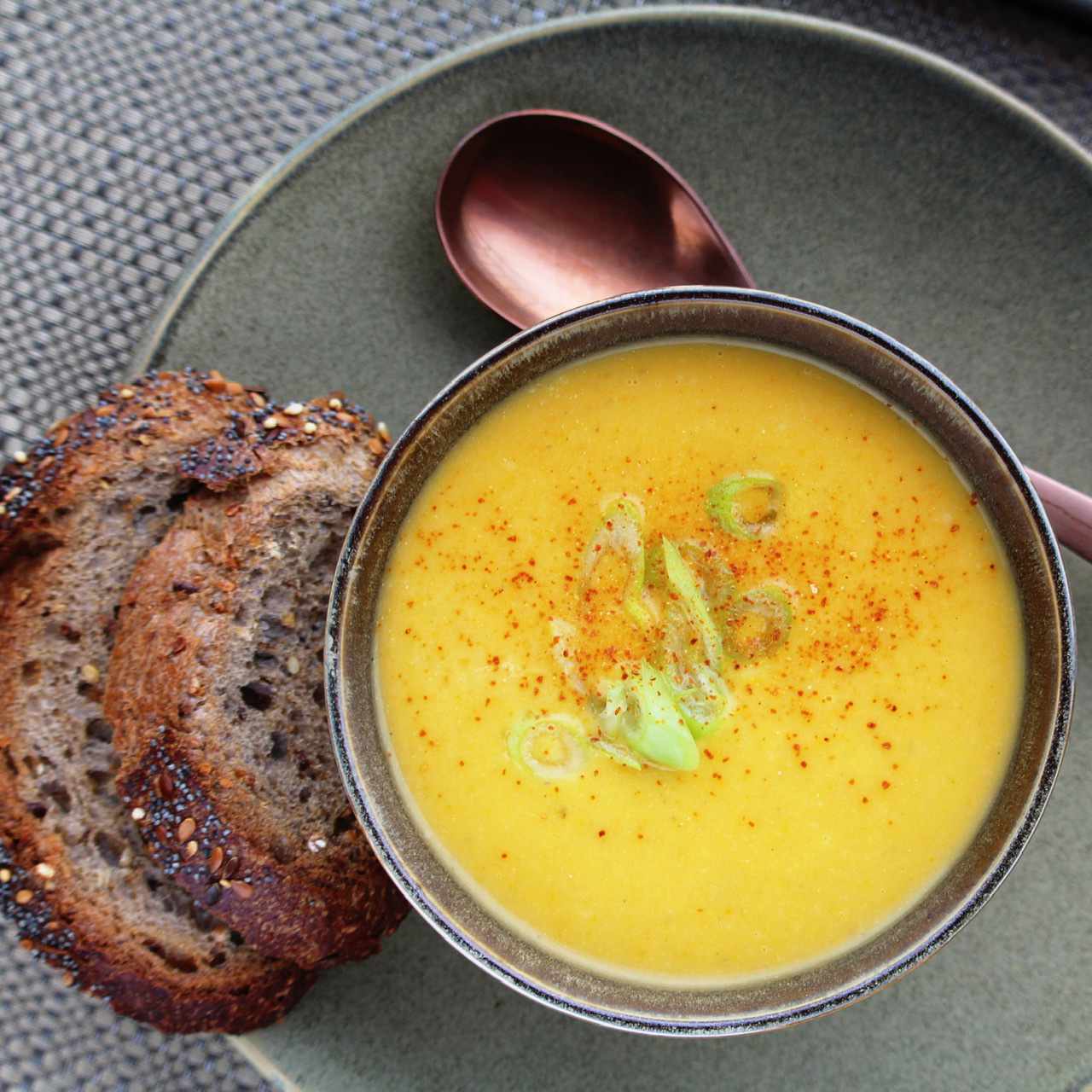 Creamy Butternut Squash Soup in Instant Pot