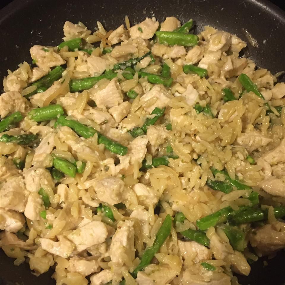 Creamy Chicken and Asparagus Risotto