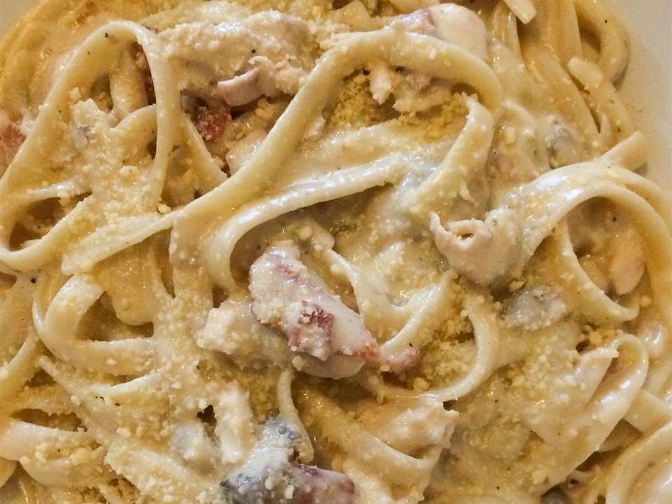 Creamy Chicken Fettuccine