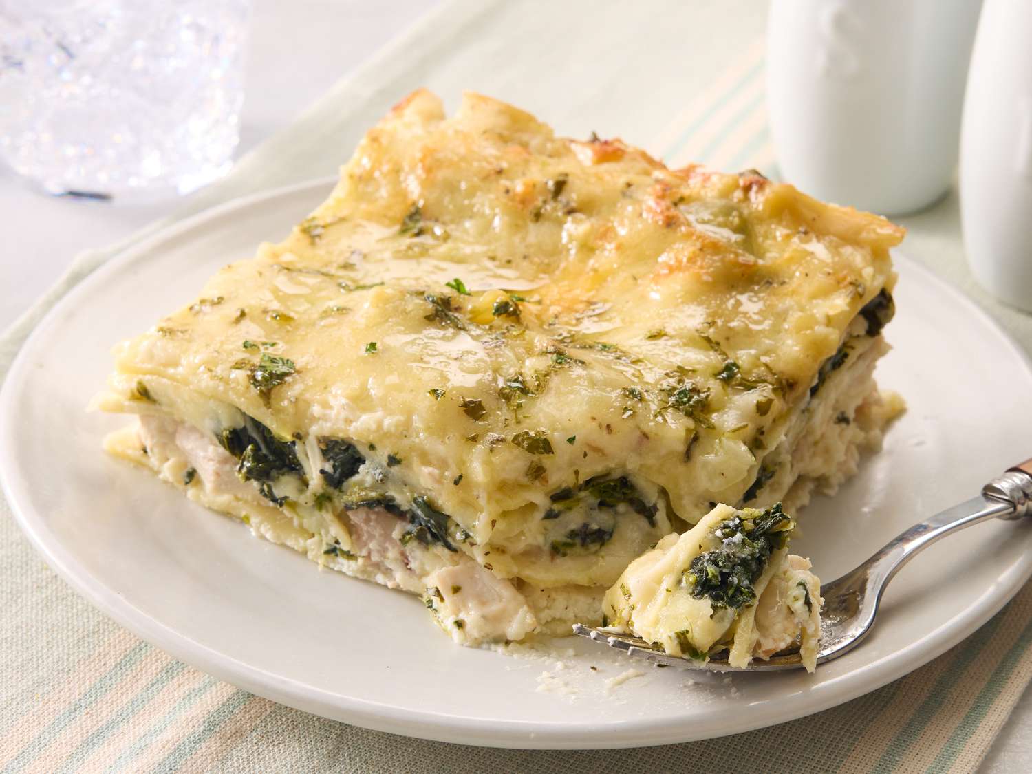 Creamy Chicken Lasagna