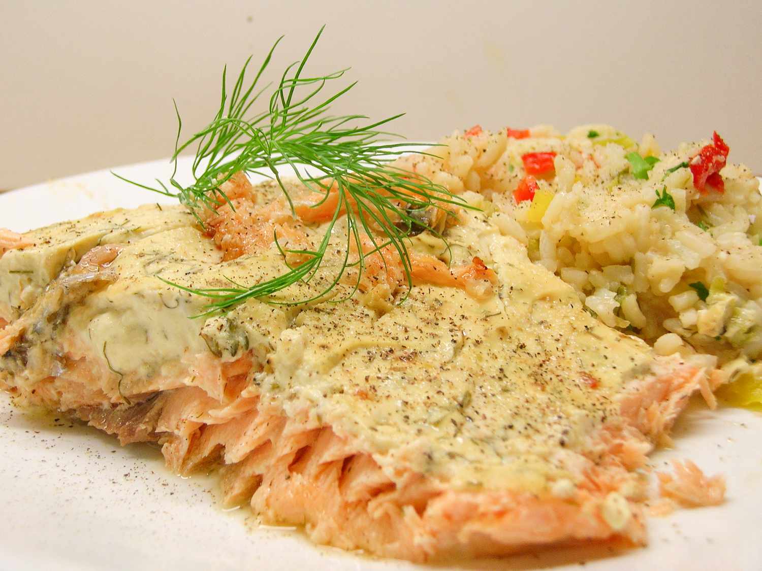 Creamy Dill Salmon Fillets