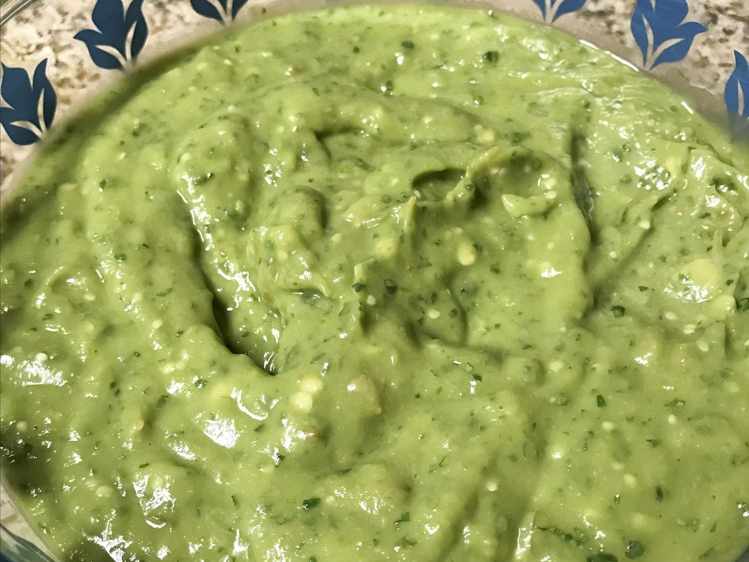 Creamy Guacamole Salsa