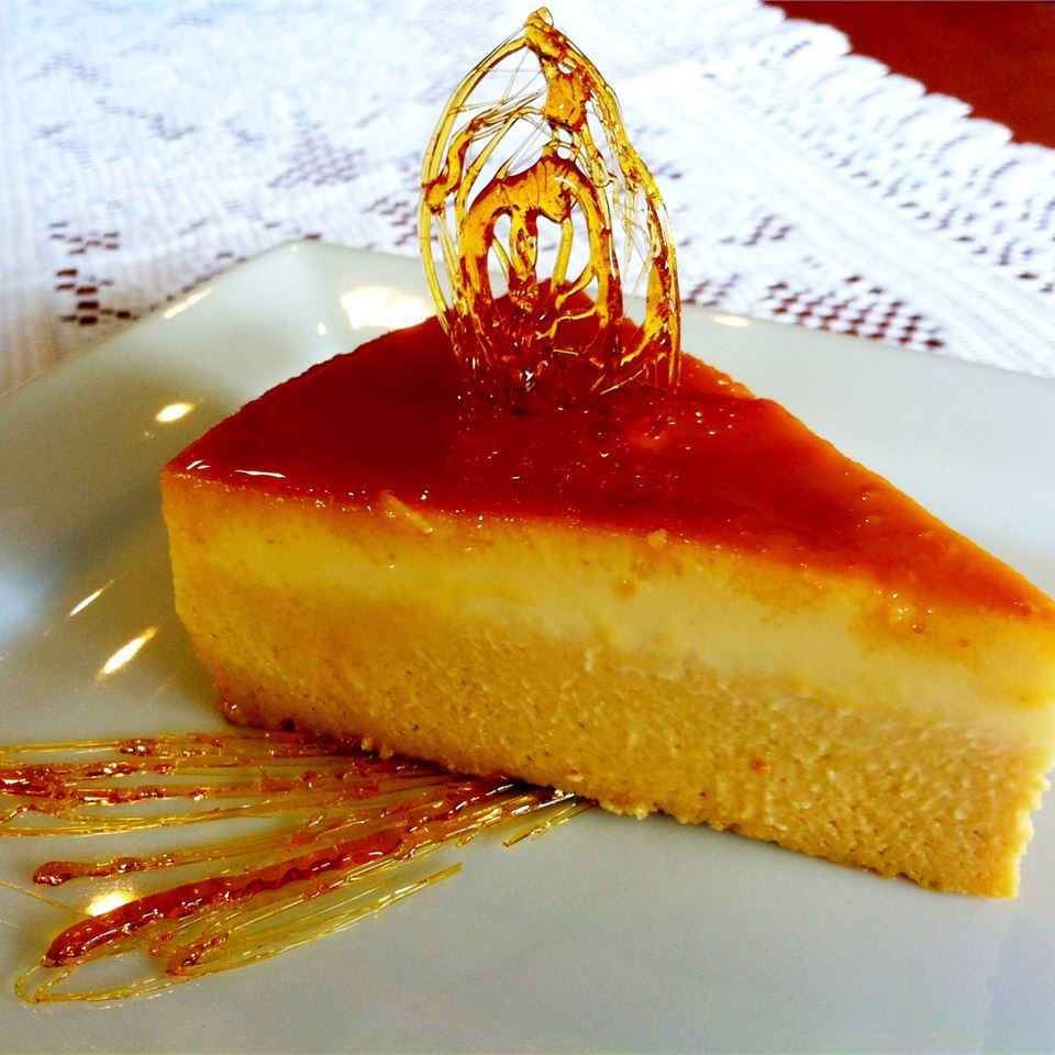 Creamy Mango Flan