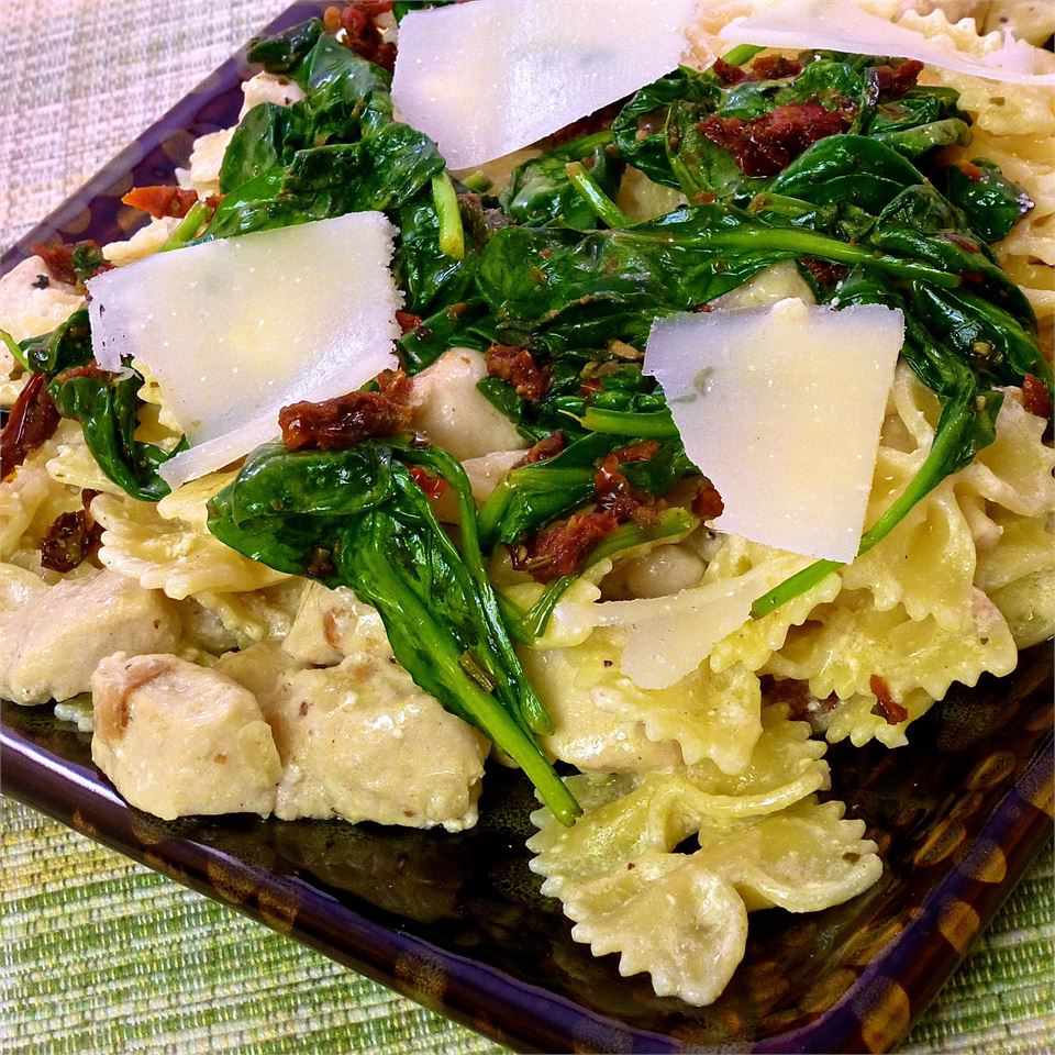Creamy Mascarpone Pasta with Chicken and Bacon