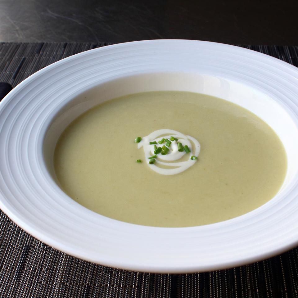 Creamy Potato Leek Soup or Vichyssoise