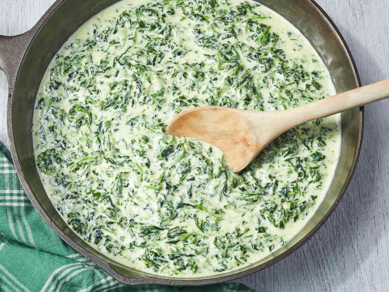 Creamy Spinach Gratin