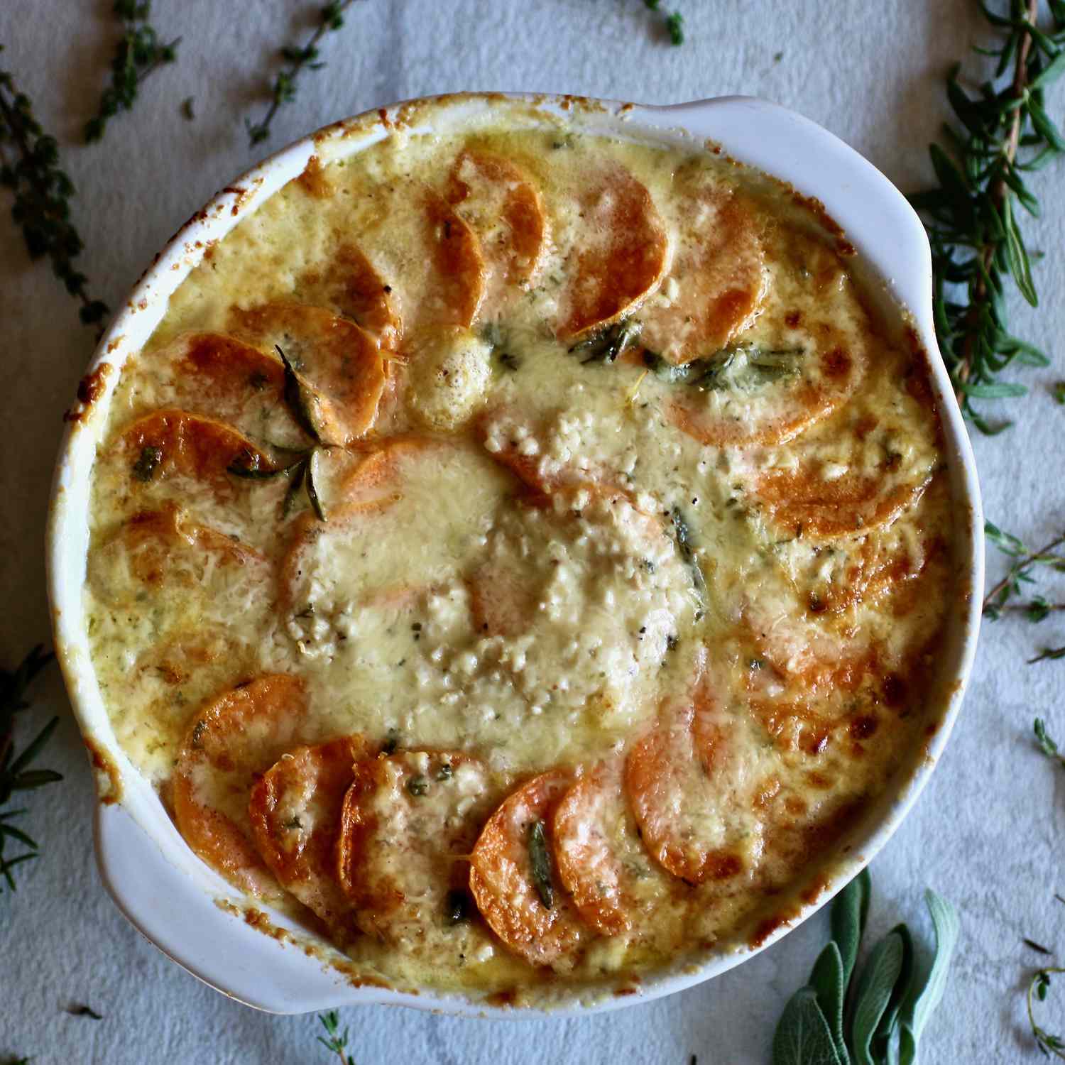 Creamy Sweet Potato Bake
