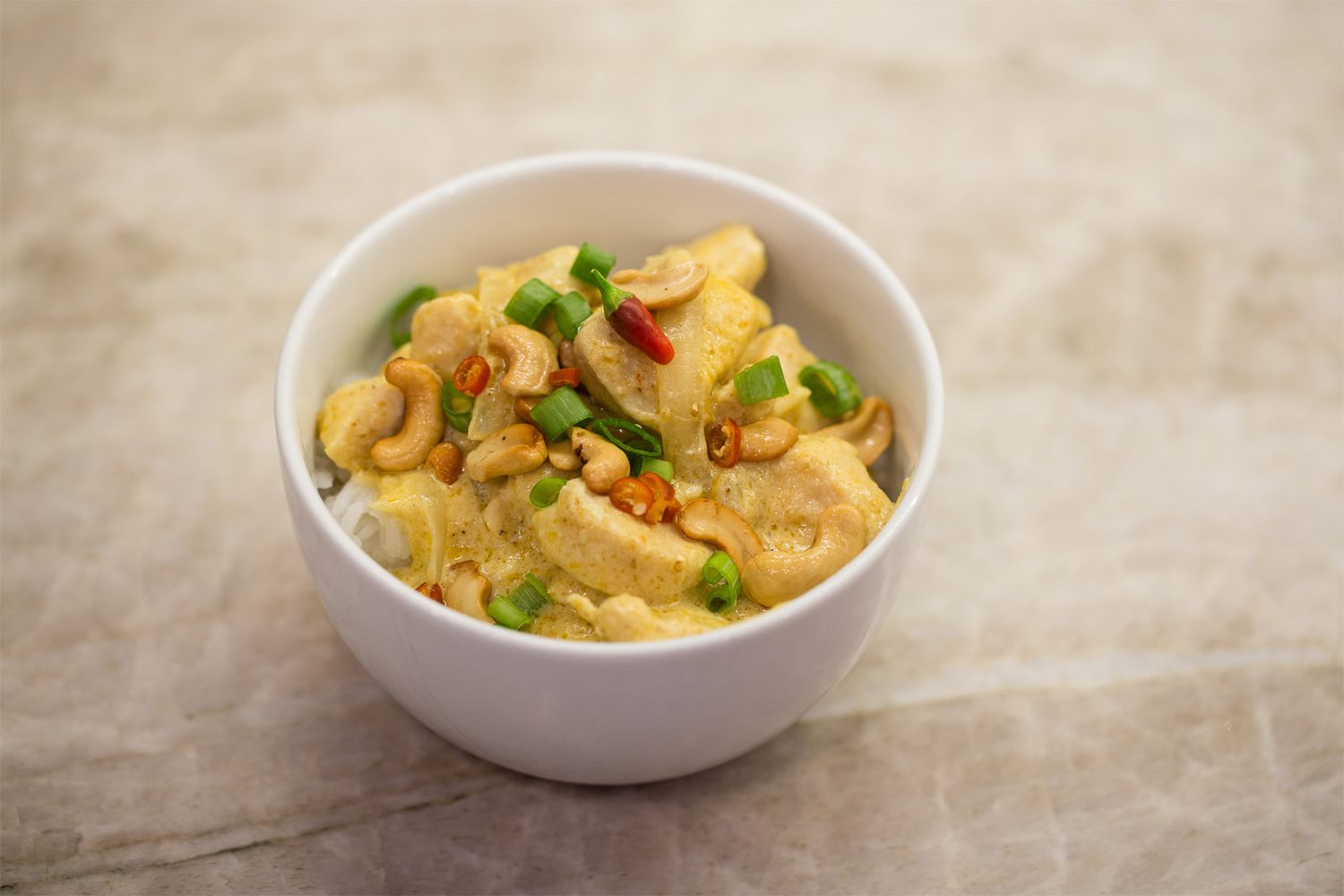 Creamy Thai Yellow Chicken Curry