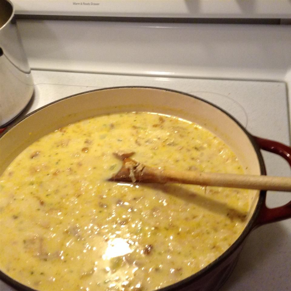 Creamy Turkey Soup with Noodles