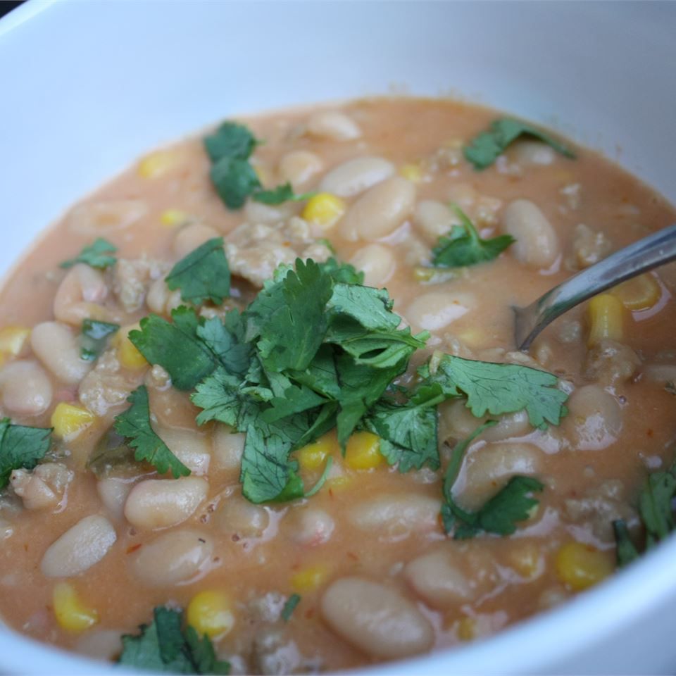 Creamy White Turkey Chili