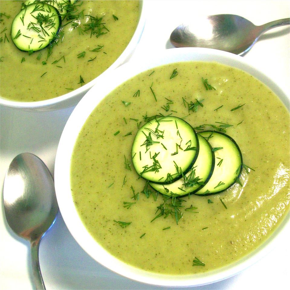 Creamy Zucchini Potato Soup
