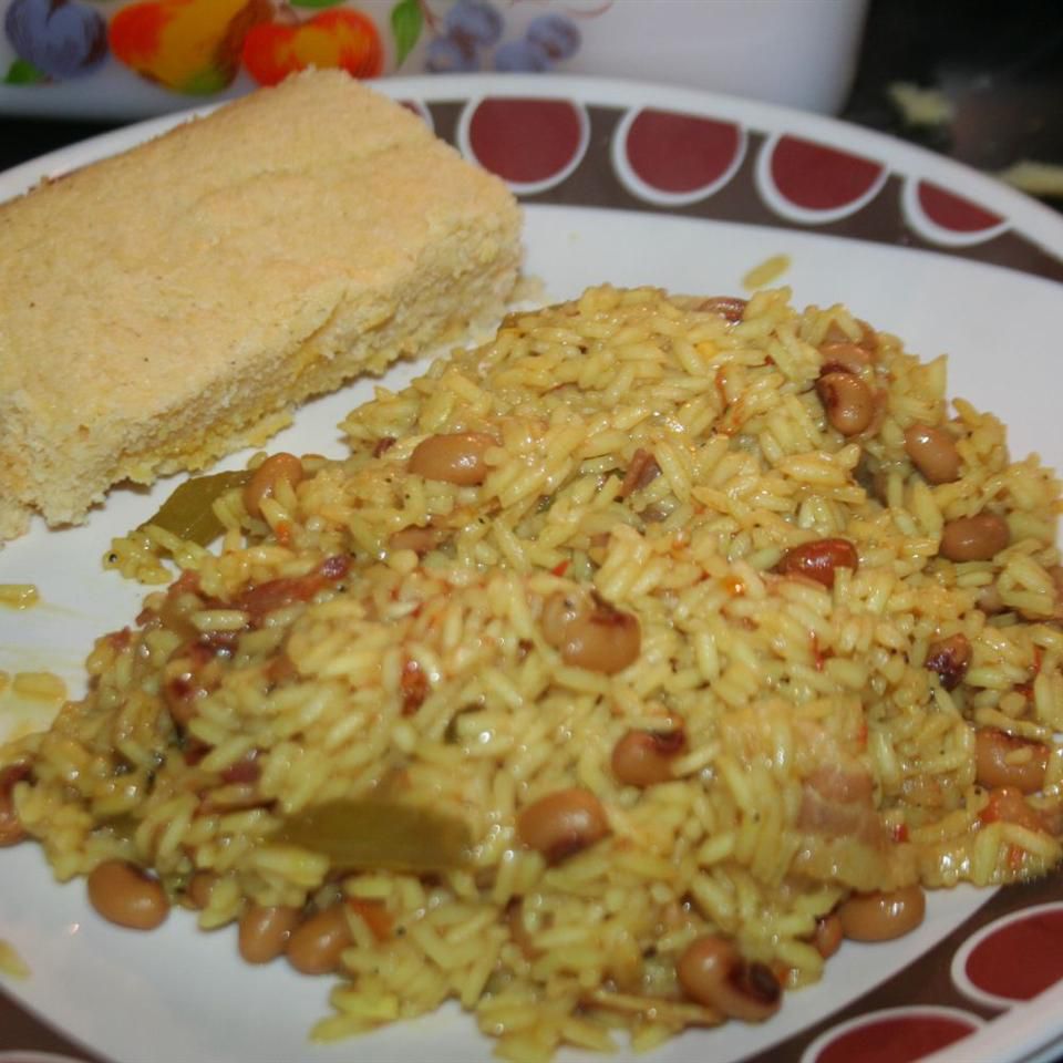 Creole Black-Eyed Peas with Rice