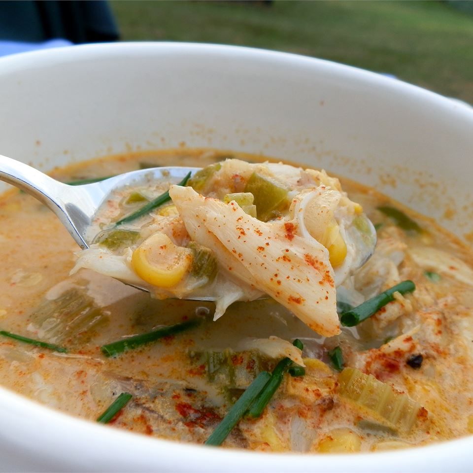 Creole Crab and Corn Soup
