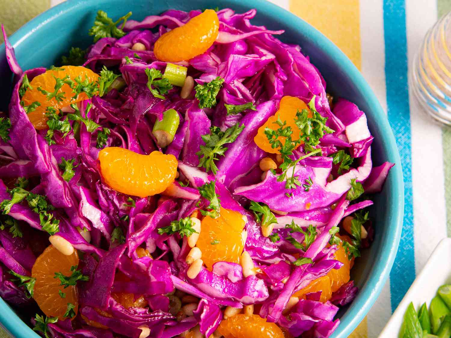 Crisp Purple Cabbage Salad