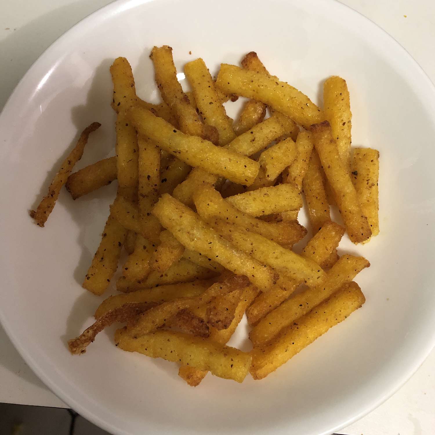 Crispy Air-Fried Cajun Polenta Fries