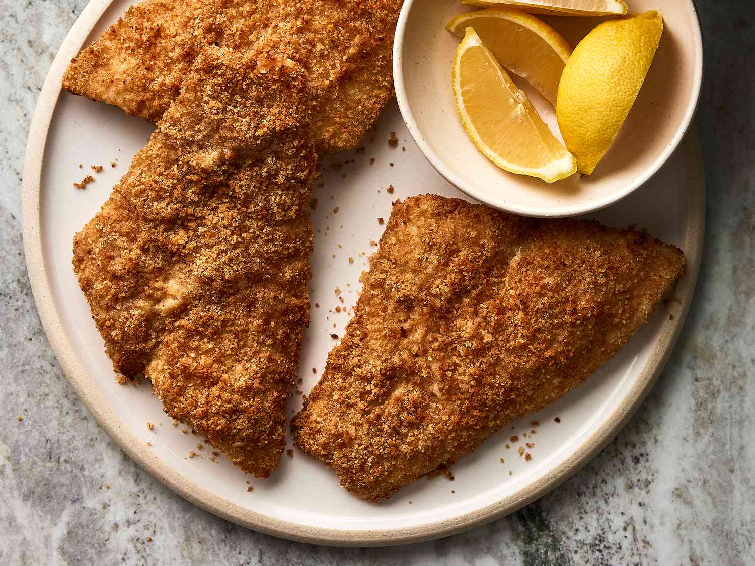Crispy Air-Fried Crumbed Fish Fillets