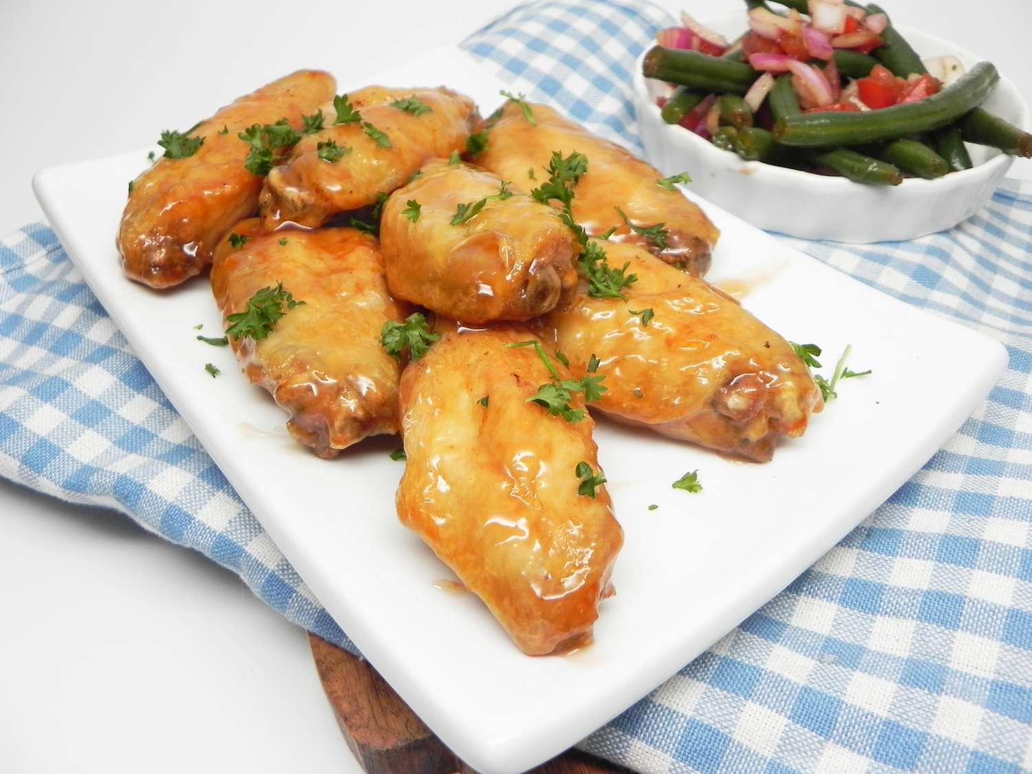 Crispy Air-Fried Sweet and Sour Chicken Wings