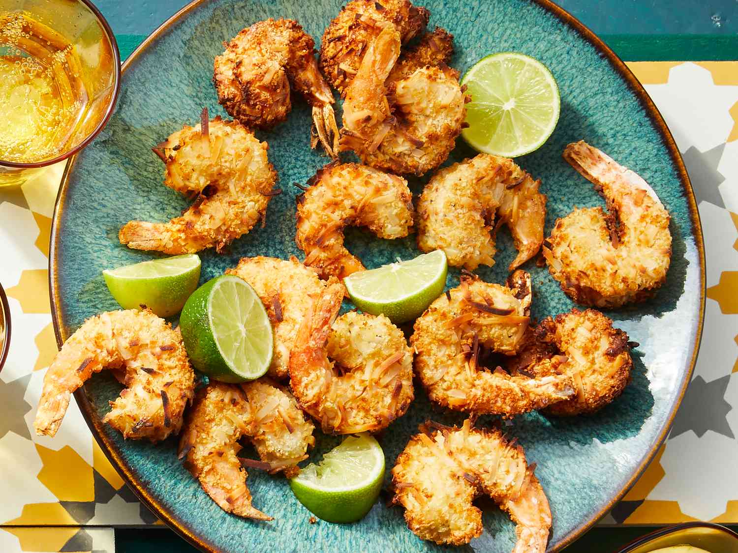 Crispy Air Fryer Coconut Shrimp with Honey-Lime Dip