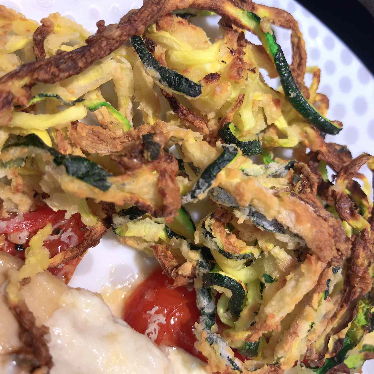 Crispy Air Fryer Curly Zucchini Fries