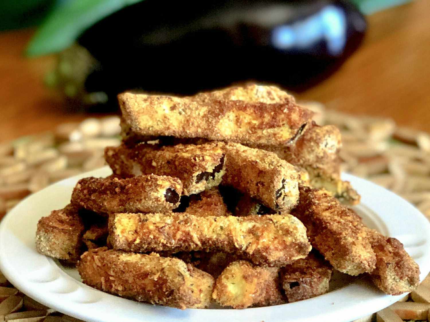 Crispy Air Fryer Eggplant Fries