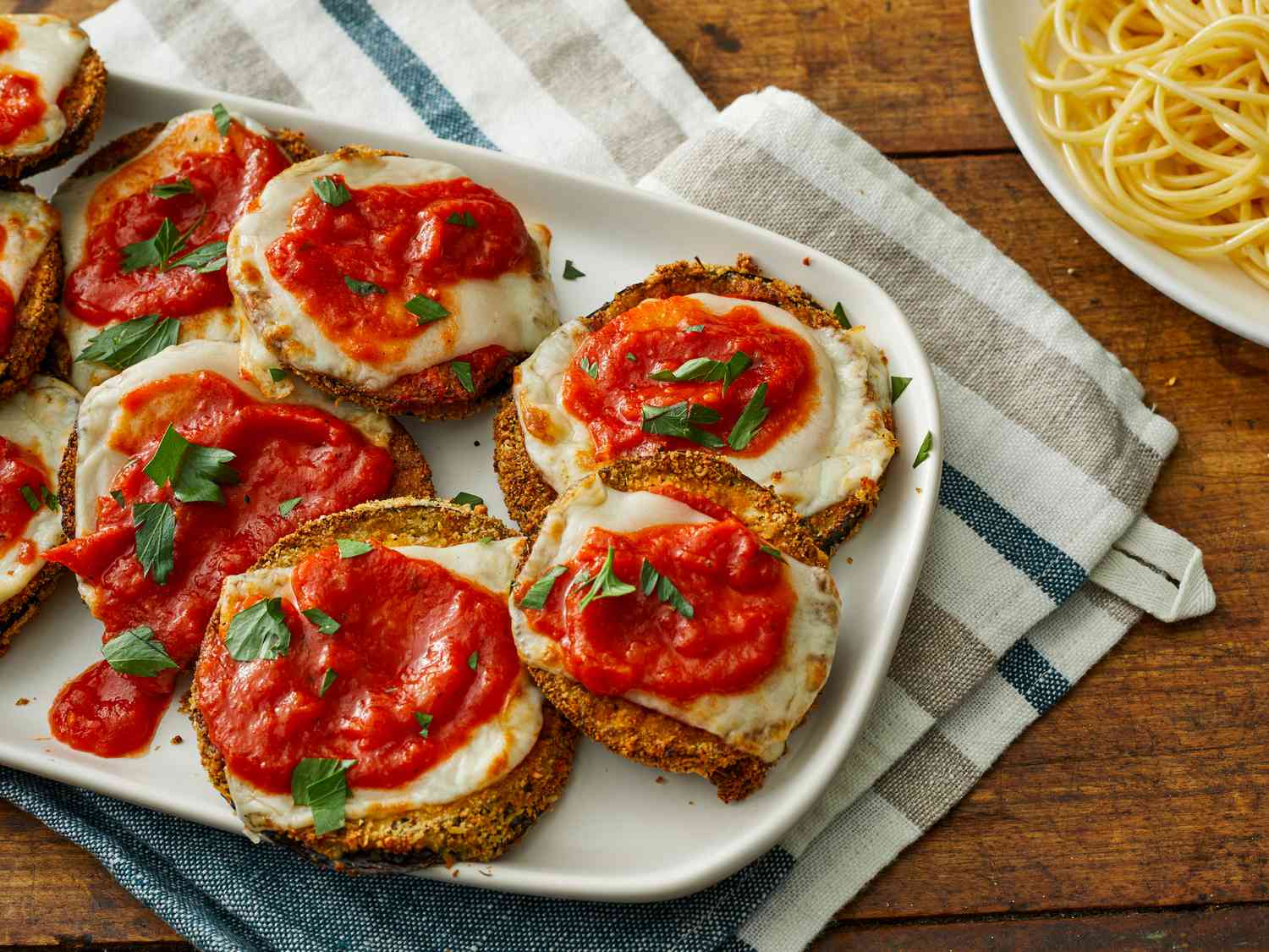 Crispy Air Fryer Eggplant Parmesan Bites
