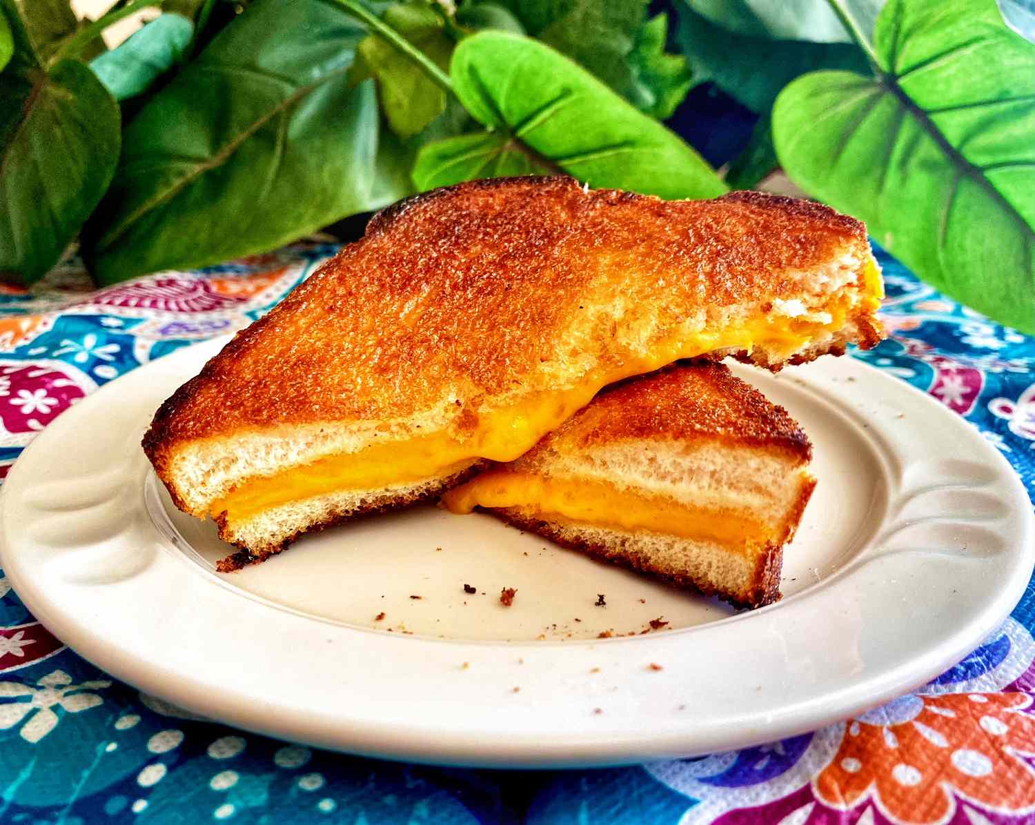 Crispy Air Fryer Grilled Cheese