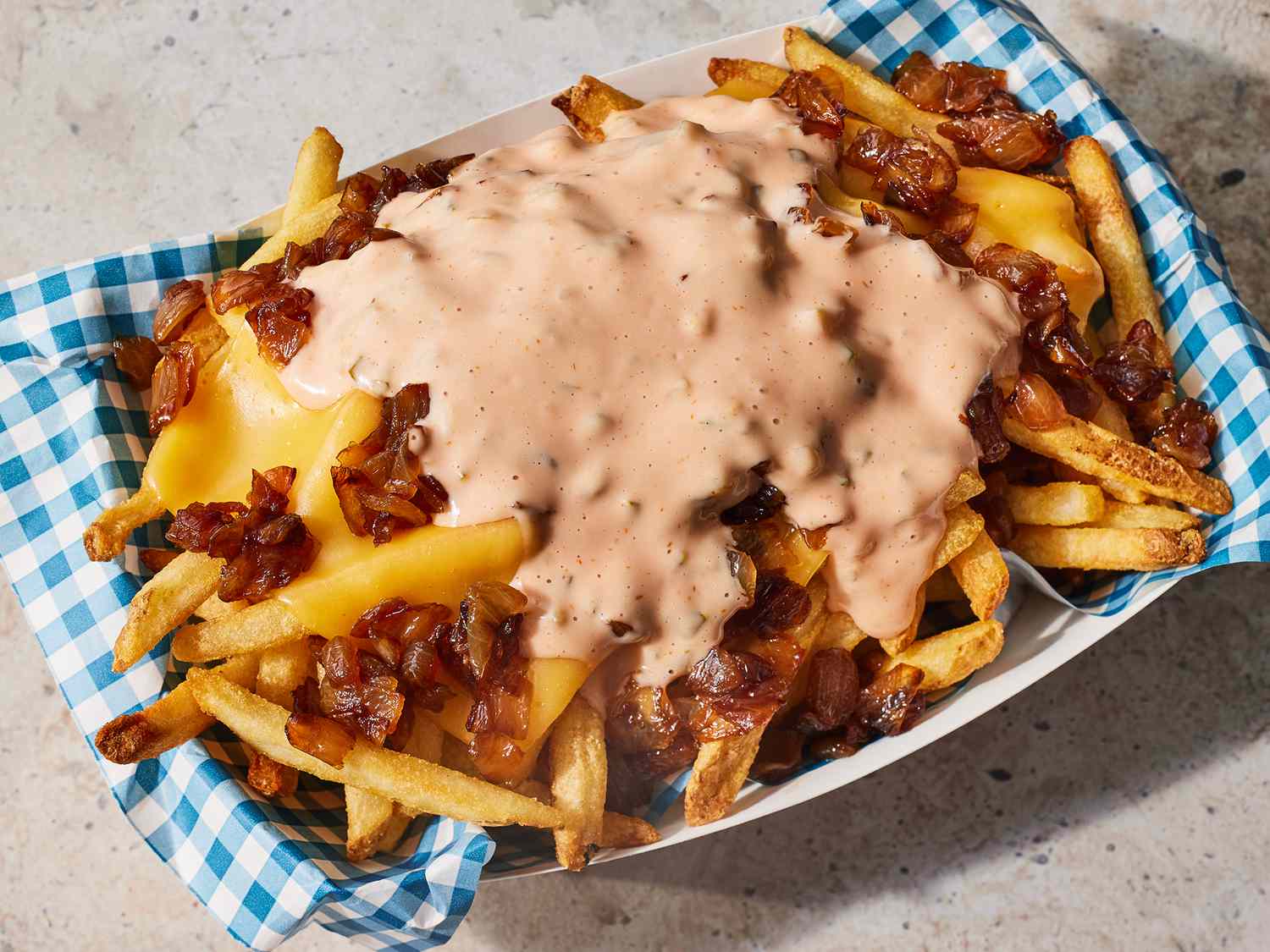 Crispy Animal Style Fries