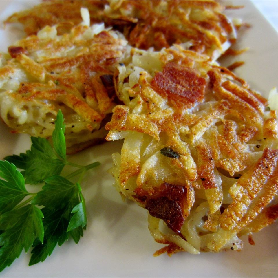 Crispy Bacon Potato Pancakes