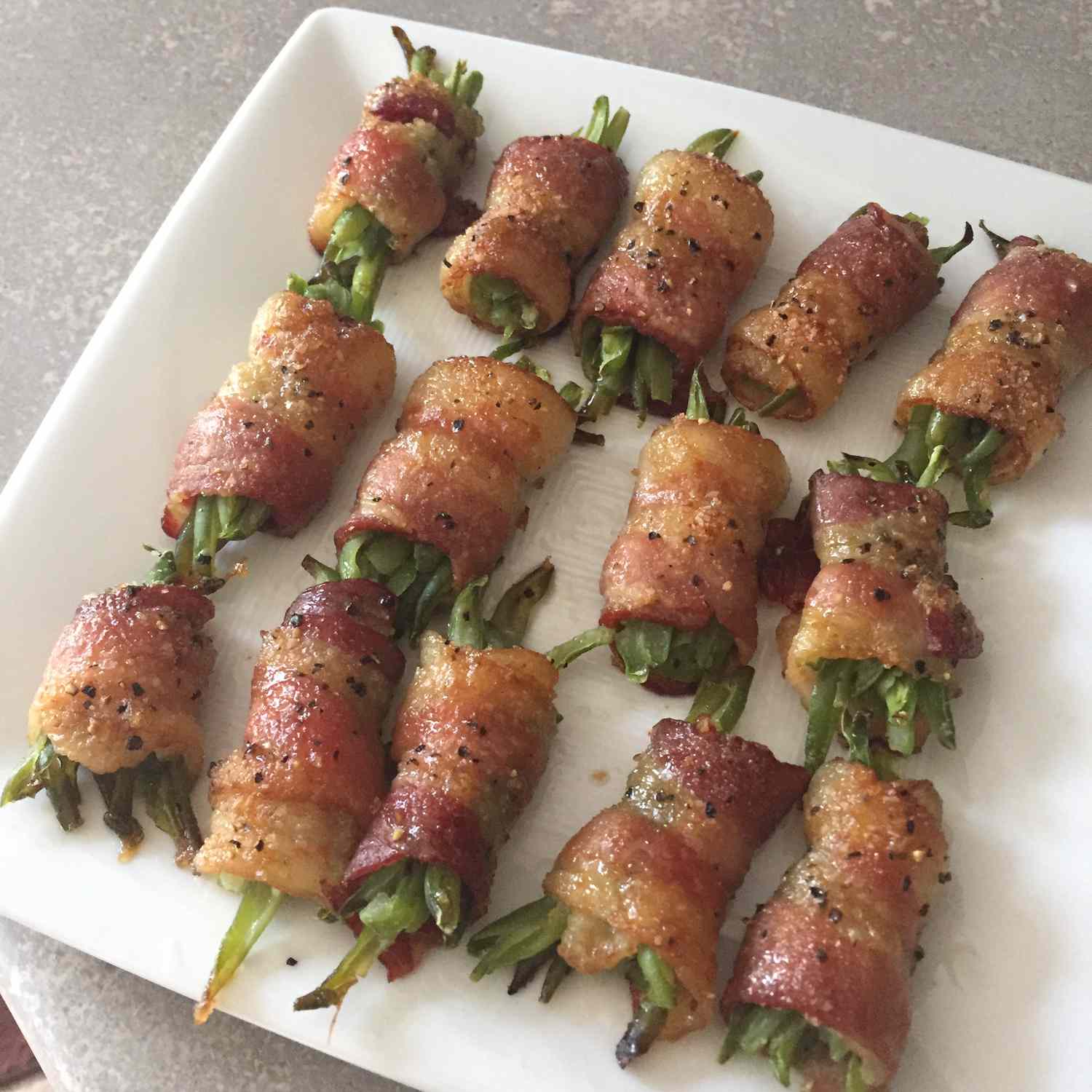 Crispy Bacon-Wrapped Green Beans