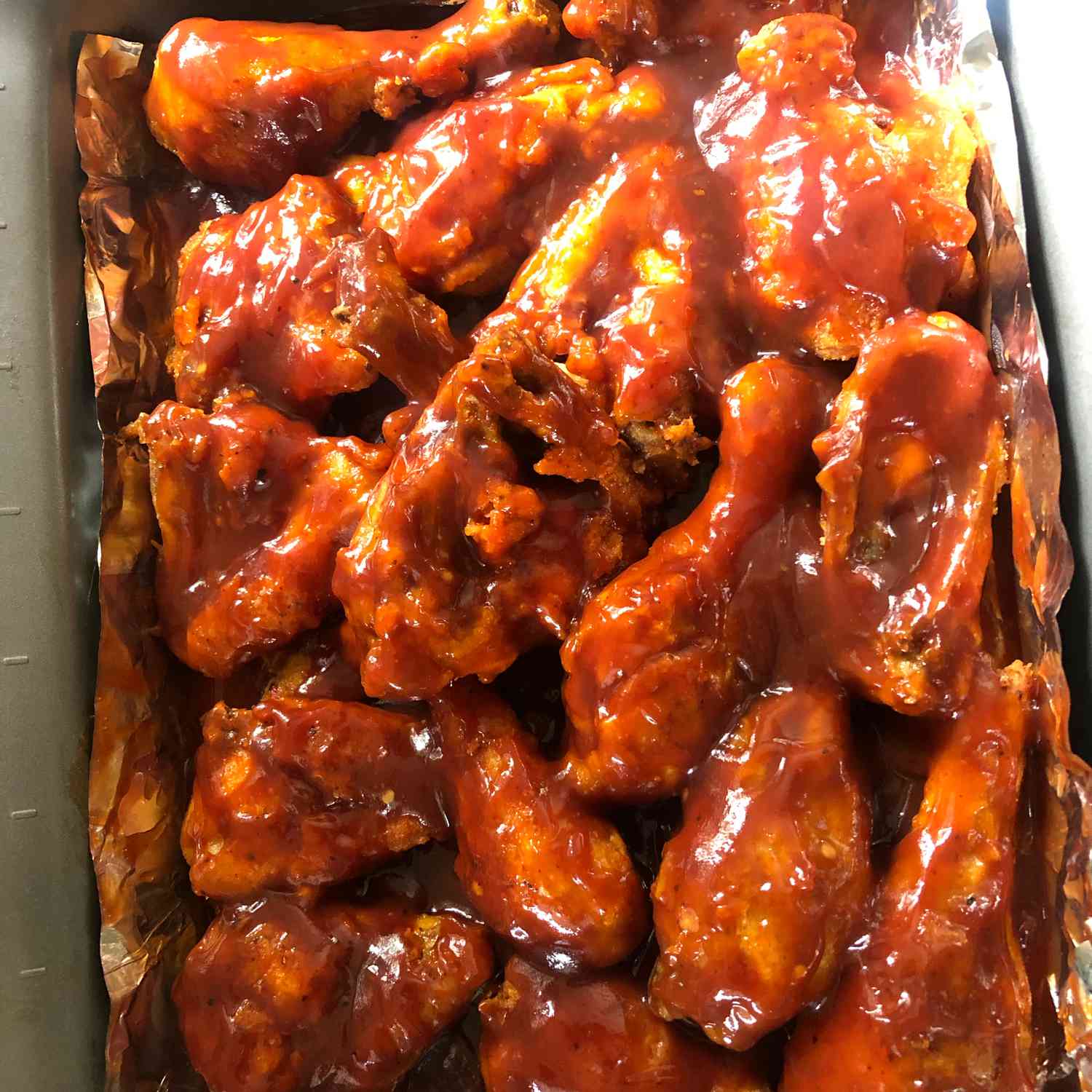 Crispy Baked BBQ Fried Chicken