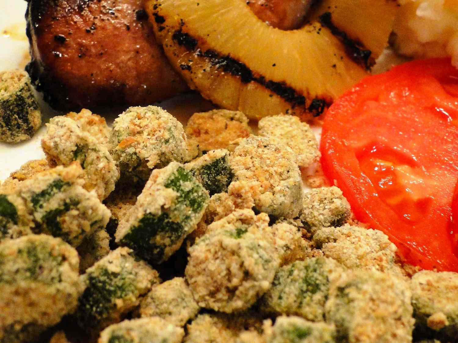 Crispy Baked Okra