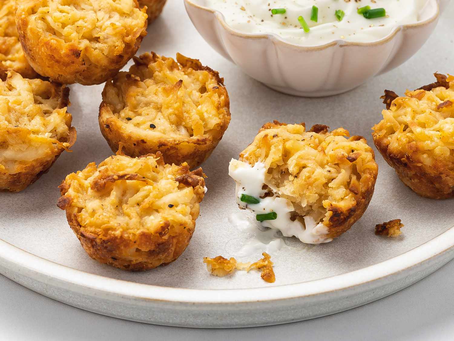 Crispy Baked Potato Poppers