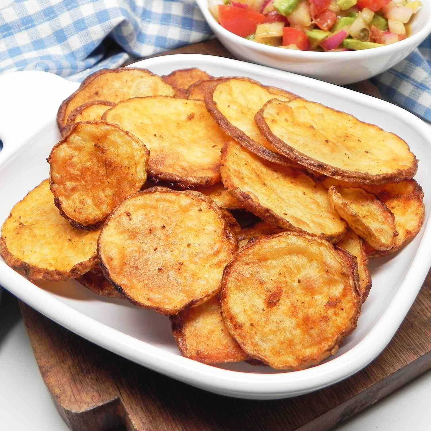 Crispy Baked Potato Slices