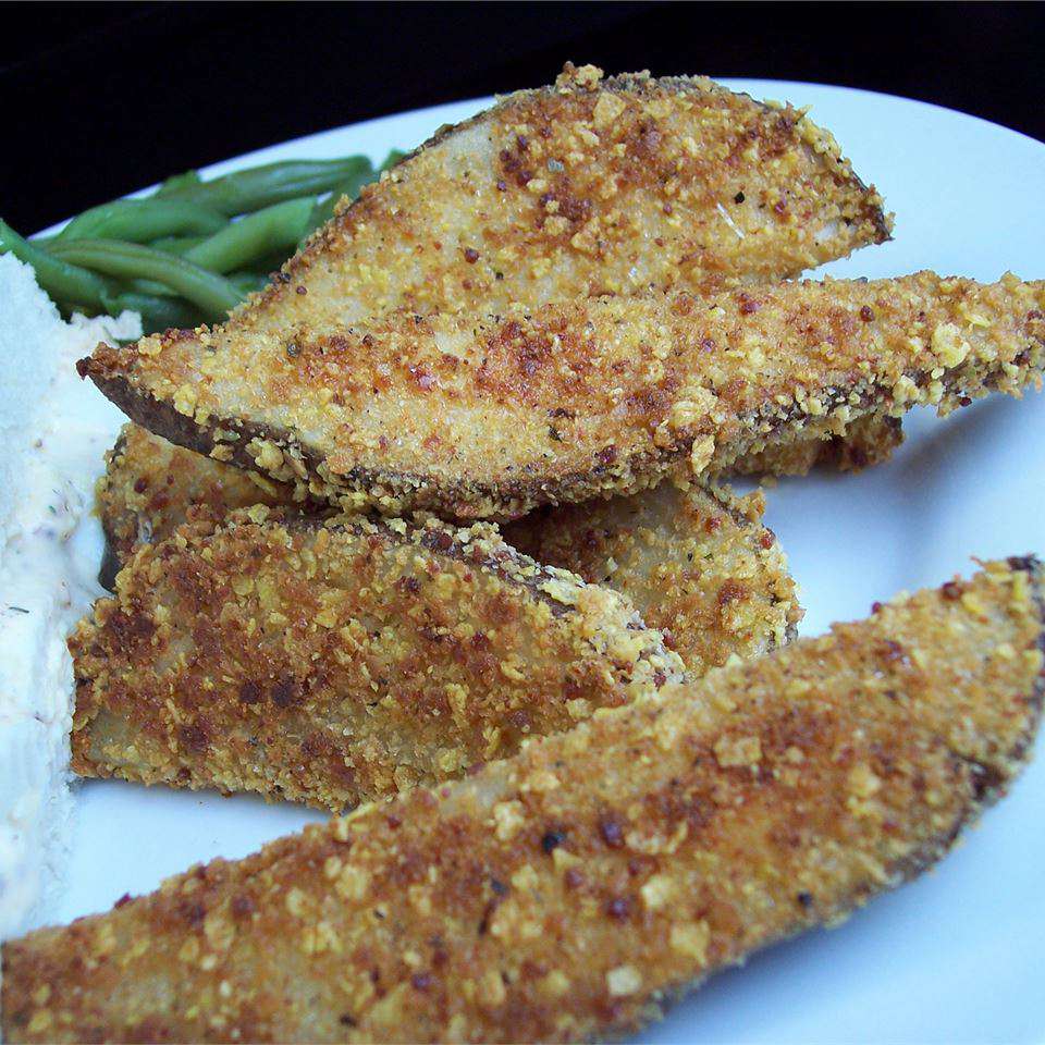 Crispy Baked Potato Wedges