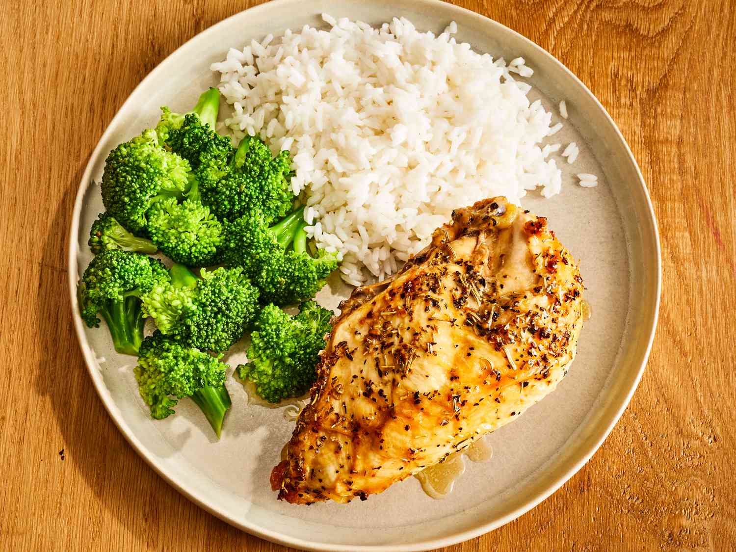 Crispy Baked Split Chicken Breast with Herbs