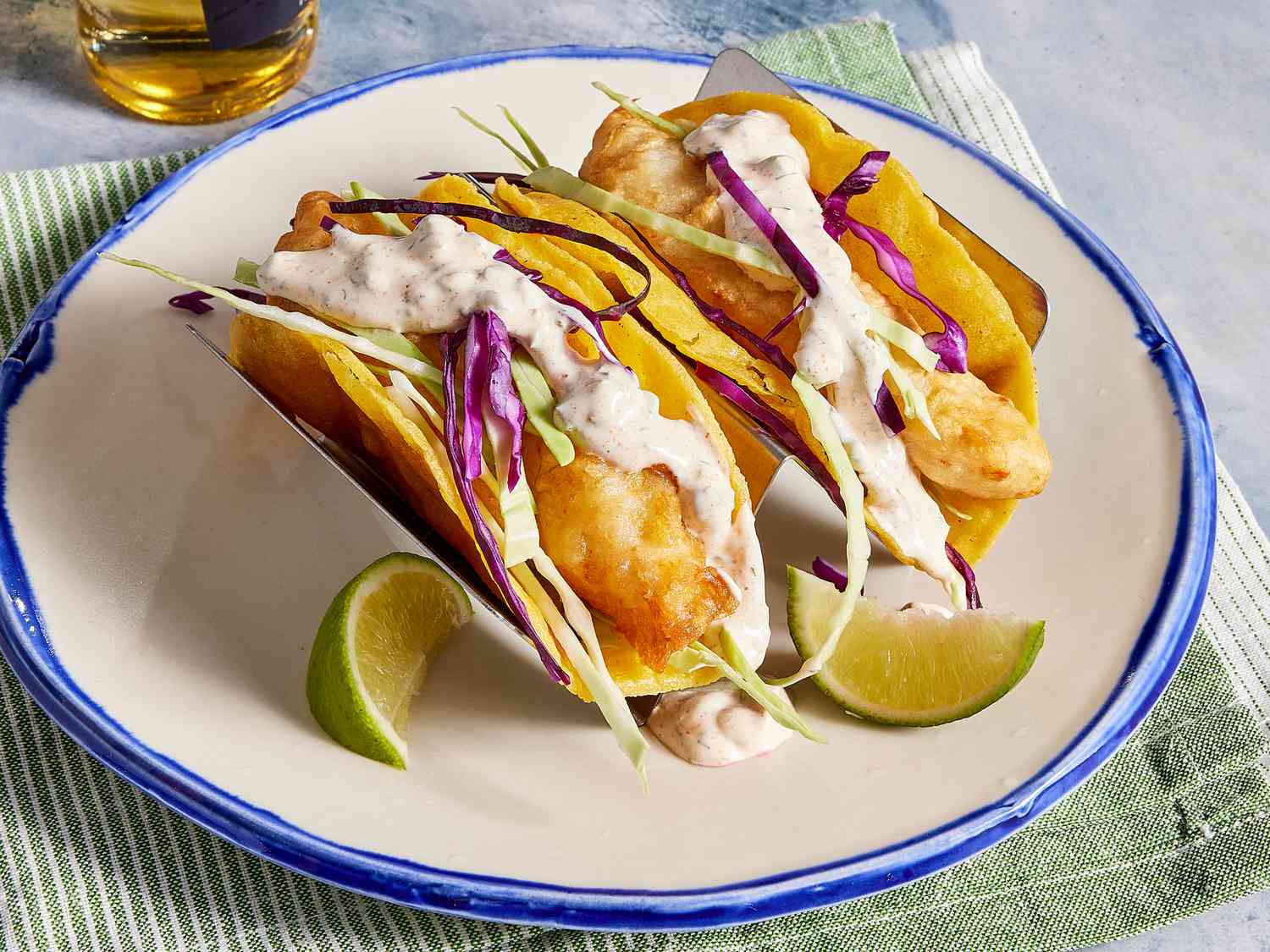 Crispy Beer-Battered Fish Tacos