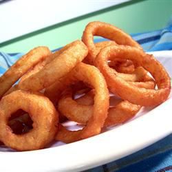 Crispy Beer-Battered Onion Rings