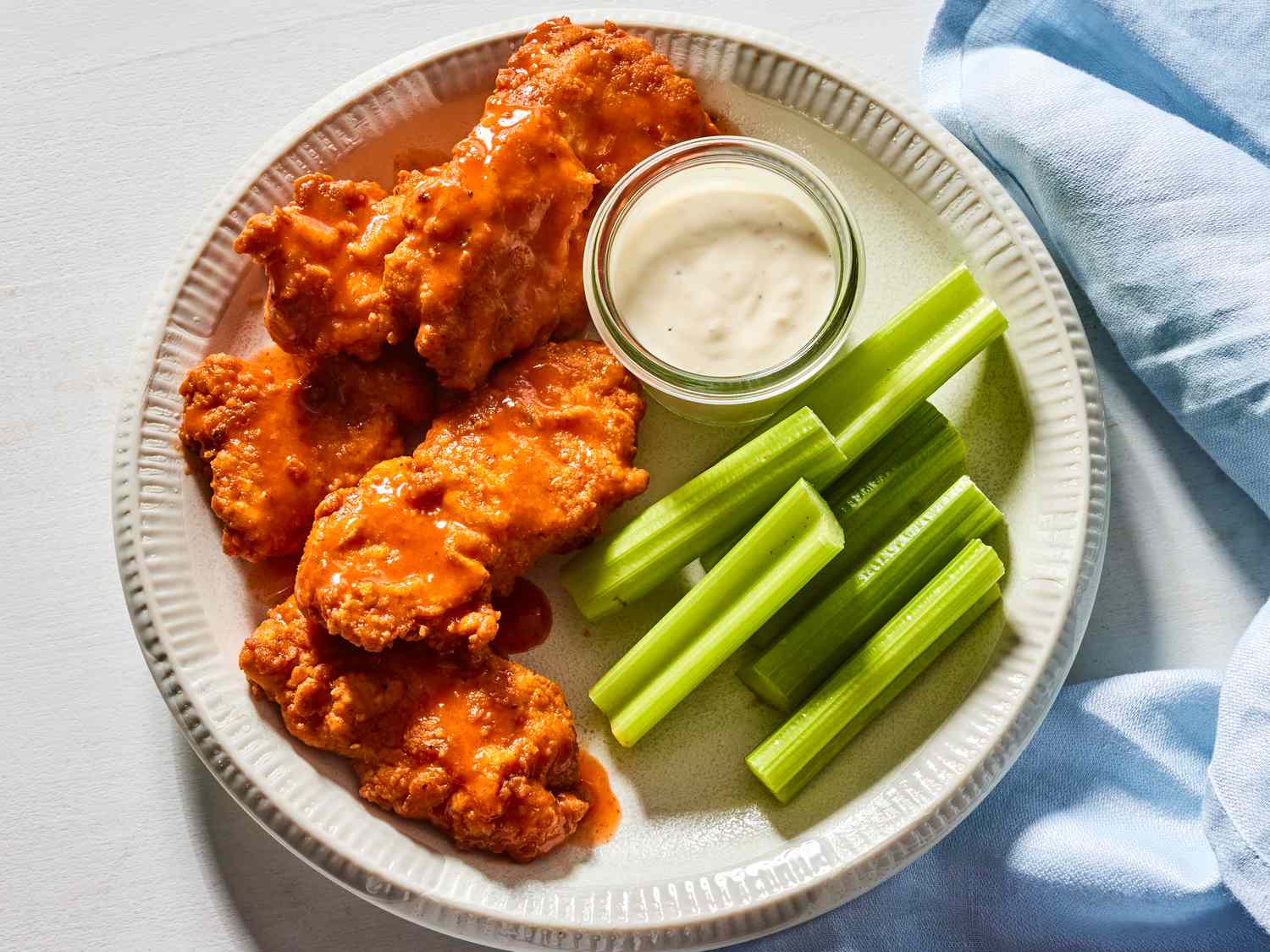 Crispy Boneless Buffalo Wings