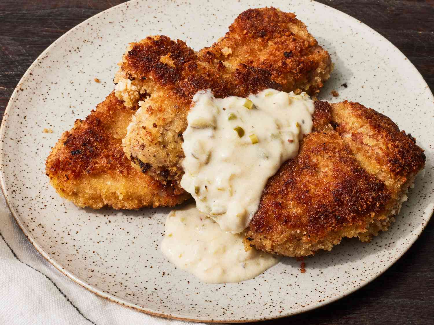 Crispy Breaded Pork Cutlets