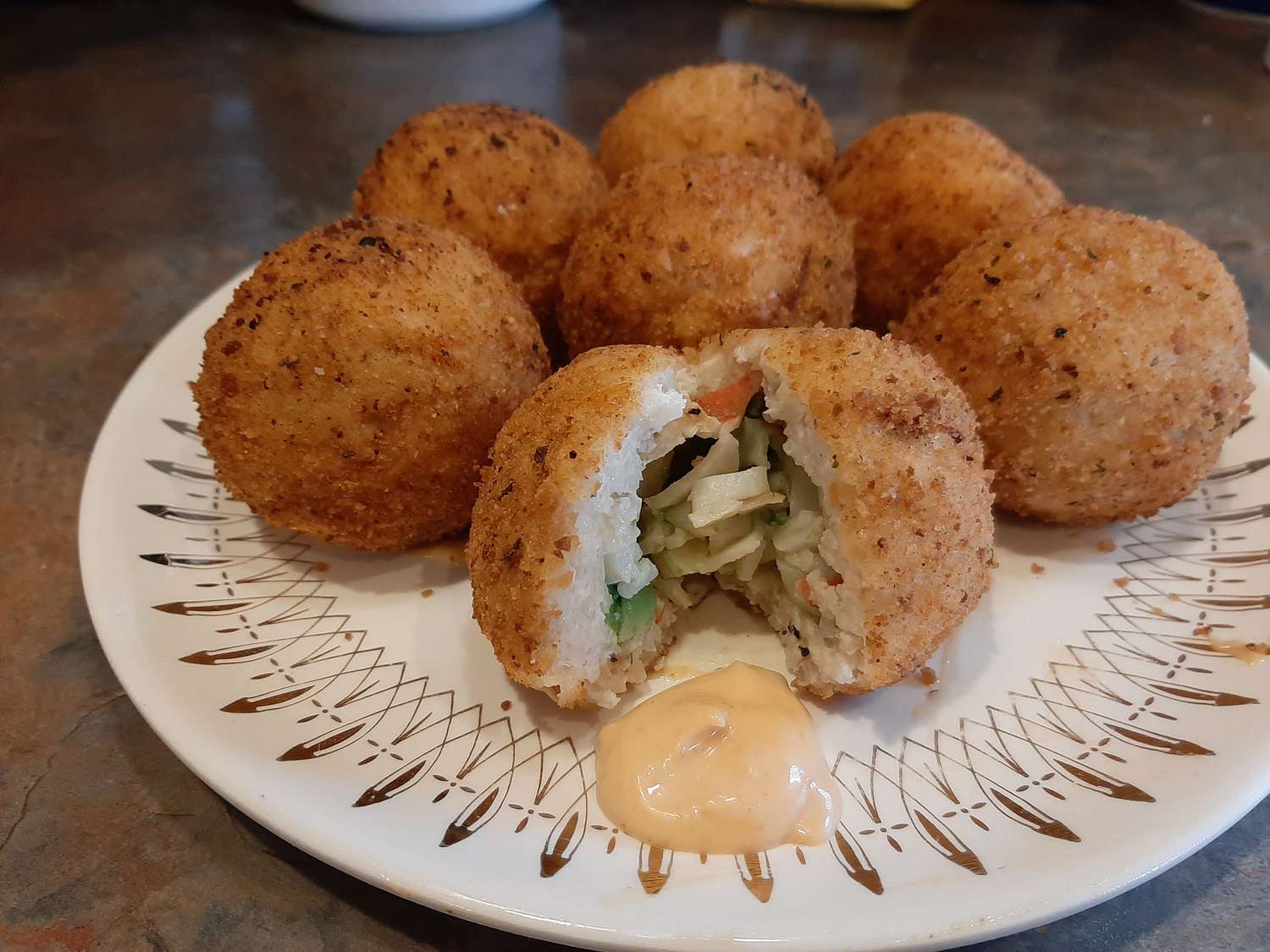 Crispy California Roll Rice Balls