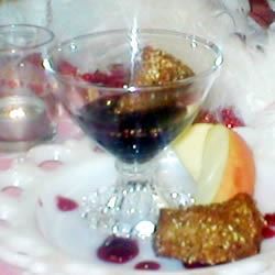 Crispy Camembert with Raspberry Sauce