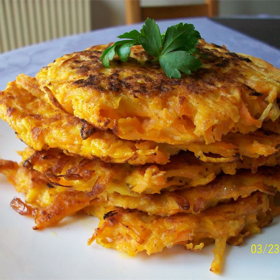 Crispy Carrot Fritters