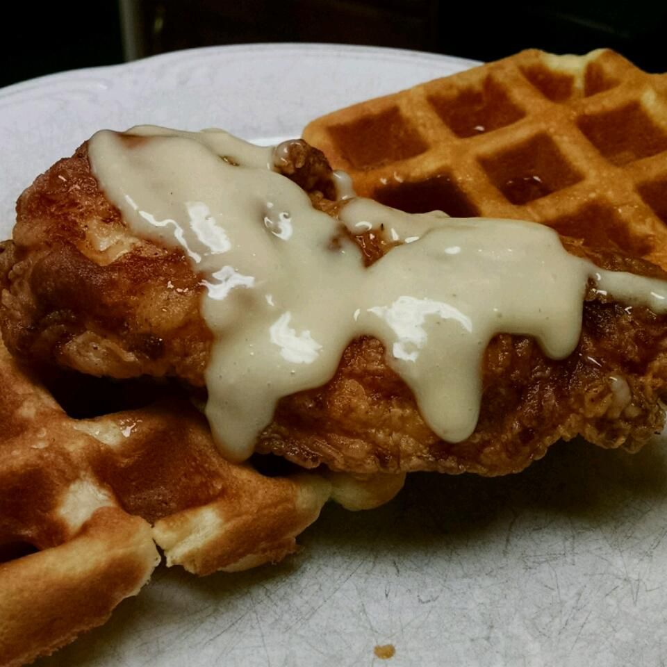 Crispy Chicken and Waffles