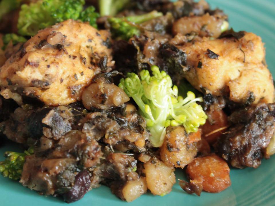 Crispy Chicken Hash